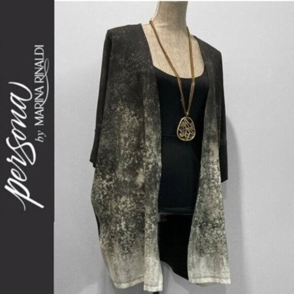 Persona by Marina Rinaldi Lightweight Cardigan Size medium - Picture 2 of 13